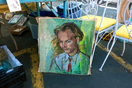 Flea market, Portland, 2018